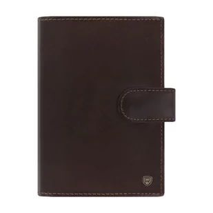 Portfel skórzany w kolorze brązowym EM 29 - EM Men's Accessories - Portfele - miniaturka - grafika 1