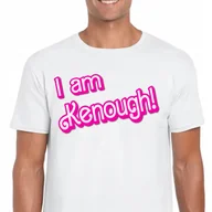 Koszulki męskie - 3299 Koszulka Barbie I Am Kenough Margot Xxl - miniaturka - grafika 1