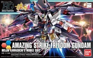 Figurki dla dzieci - gundam - hg amazing strike freedom gundam 1/144 - model kit - miniaturka - grafika 1