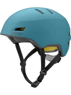 SMITH Kask rowerowy "Express - Matt" w kolorze niebieskim - Kaski rowerowe - miniaturka - grafika 1