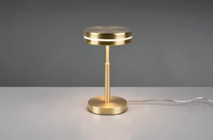 Trio Franklin LED lampa stołowa 1-punktowa mosiądz 526510108 - Lampy stojące - miniaturka - grafika 1
