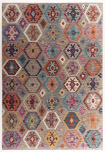 Cecilia 27594 Grey Multi - Dywany - miniaturka - grafika 1