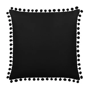 Poszewka 45 x 45 Dekoracyjna Fluffy Czarny - Poszewki na poduszki - miniaturka - grafika 1