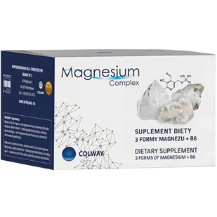 Colway, Magnesium Complex, Magnez, 60 kapsułek - Witaminy i minerały - miniaturka - grafika 1