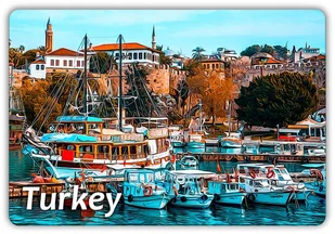 TURCJA - Antalya - Krajobraz - Magnes na lodówkę - Magnesy - miniaturka - grafika 1