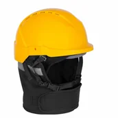 Akcesoria BHP - IHA 200 - ocieplacz zimowy montowany do więźby hełmu ATRA z elementem odblaskowym. - miniaturka - grafika 1