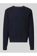 Swetry męskie - Sweter z dzianiny o kroju regular fit z czystej bawełny - Tom Tailor - miniaturka - grafika 1