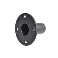 Inne - TEMU 1 szt. Solidna Podstawa Głośnika z Stopu Aluminium - Regulowana Wysokość, Wzmocniona Metalowa Rama z Siatkową Kratą & Pomarańczowym Akcentem dla - miniaturka - grafika 1