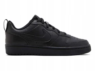 Buty sportowe Nike Court Borough Low BQ5448-001 uniseks skórzane 36,5 - Buty sportowe damskie - miniaturka - grafika 1