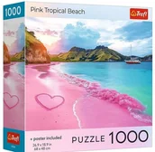Puzzle - Puzzle 1000 USA Collection: Pink Beach TREFL - miniaturka - grafika 1