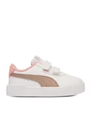 Buty dla dziewczynek - Puma Sneakersy C-CARINA 3.0 40148018 Biały - miniaturka - grafika 1