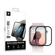 Akcesoria do smartwatchy - Mocolo 3D Glass Full Glue - Szkło ochronne na ekran Apple Watch 7 45 mm - miniaturka - grafika 1