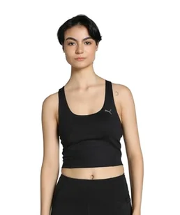 PUMA Unisex Studio Foundation 2 w 1 Crop Tank Top - Koszulki i topy damskie - miniaturka - grafika 1