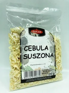 CEBULA SUSZONA Pakar 50 g - Przyprawy i zioła sypkie - miniaturka - grafika 1
