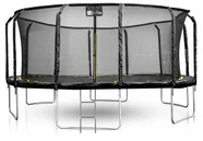 ELITON Trampolina ogrodowa z siatką wewnętrzną, Premium Eliton, 16 FT/486 cm