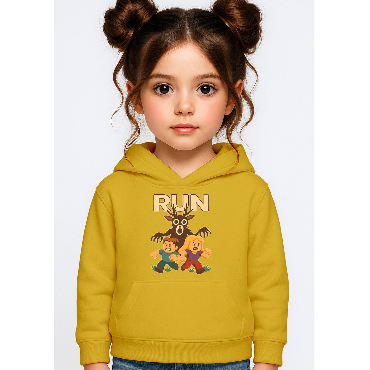 BLUZA DZIECIĘCA Z KAPTUREM 99 NOCY W LESIE ROBLOX 122-128 PREZENT