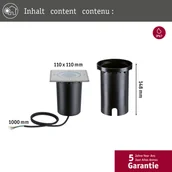 Lampy stojące - Paulmann oprawa wpuszczana podłogowa LED Podłogowa, kątowa, RGBW, ZigBee - miniaturka - grafika 1