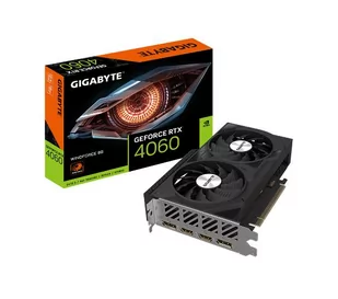 Gigabyte GeForce RTX 4060 WINDFORCE 8GB GDDR6 128bit DLSS 3 GV-N4060WF2-8GD - Karty graficzne - miniaturka - grafika 1