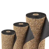 Oczka wodne - Wyściółka żwirowa 18m x 1m szerokości do obrzeży cieków wodnych w ogrodzie, wyściółka, kolor piaskowy - miniaturka - grafika 1