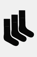 Skarpetki męskie - Calvin Klein skarpetki 3-pack męskie kolor czarny 701226014 - miniaturka - grafika 1