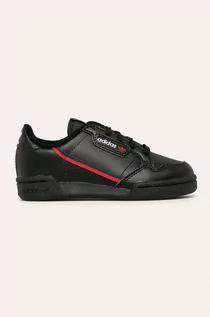 Buty dla dziewczynek - Adidas adidas Continental 80 C Dziecięce Czarne (G28214)" toddler Czarny G28214 - grafika 1