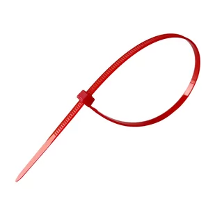 Opaski zaciskowe Tretytka UV 3,6 x 250 mm, czerwony - Inne mocowania - miniaturka - grafika 2