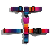 Szelki dla psów - Zee Dog Szelki dla psa tęczowe ombre Prisma L - miniaturka - grafika 1