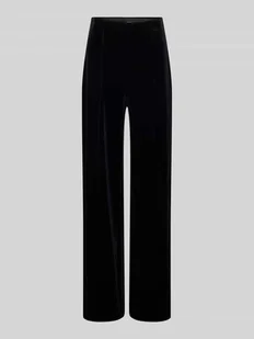 Spodnie aksamitne o kroju relaxed fit z elastycznym pasem model ‘SHANNA’ - Spodnie damskie - miniaturka - grafika 1