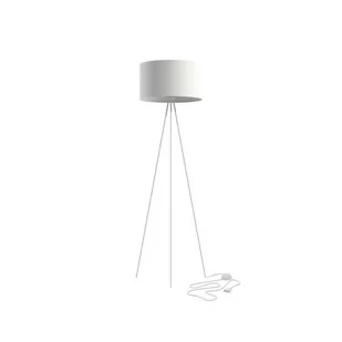 Nowodvorski Lampa podłogowa stojąca CADILAC I 156cm 40W E27 biały - Lampy stojące - miniaturka - grafika 1
