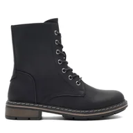 Botki damskie - Botki Clara Barson KAYLA WS6201-05 Czarny - miniaturka - grafika 1