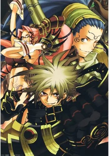 Plakat Anime Manga .hack dhs_019 A2 (custom)
