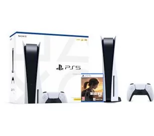 Sony PlayStation 5 (PS5) z napędem - The Last of Us Part I - Konsole Playstation - miniaturka - grafika 1
