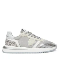 Sneakersy damskie - Sneakersy Philippe Model TYLD MA01 Szary - miniaturka - grafika 1