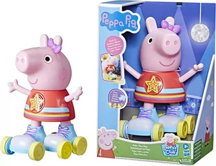 ŚWINKA PEPPA DISCO NA WROTKACH FIGURKA HASBRO - Figurki dla dzieci - miniaturka - grafika 1