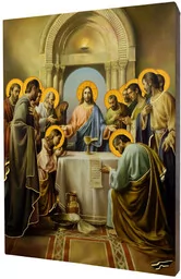 Ikona Ostatnia Wieczerza - Ikony i obrazy sakralne - miniaturka - grafika 1