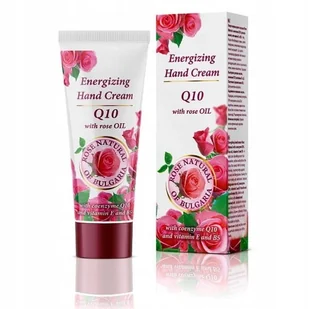 Energetyzujący krem do rąk Q10 z olejkiem różanym 75ML - Kremy i maski do rąk - miniaturka - grafika 1