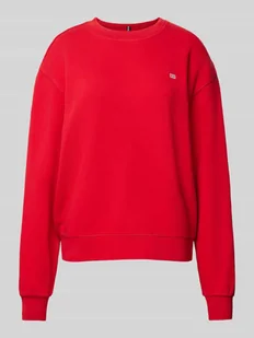 Bluza z wyhaftowanym logo - Bluzy damskie - miniaturka - grafika 1