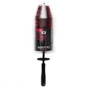 Kosmetyki samochodowe - K2 Scepter Szczotka detailingowa do felg i kołpaków - miniaturka - grafika 1