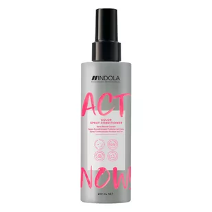 Indola Act Now! Color odżywka w sprayu do włosów farbowanych 200ml - Odżywki do włosów - miniaturka - grafika 1