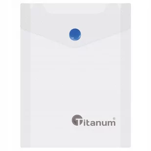 Titanum Teczka kopertowa A6 pionowa przezroczysta - Szkolne artykuły papiernicze - miniaturka - grafika 2