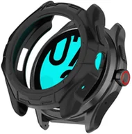 Akcesoria do smartwatchy - SILIKONOWE ETUI DO TICWATCH PRO 5 CZARNE - miniaturka - grafika 1