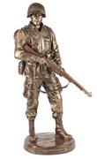 Figurki dekoracyjne - Żołnierz Amerykański Figurka Na Prezent Veronese - miniaturka - grafika 1