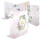 Segregatory - HERMA 15421 segregator A4 Różowy - miniaturka - grafika 1