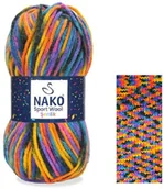 Pasmanteria - włóczka SPORT WOOL SENLIK kolor: 87740 - miniaturka - grafika 1