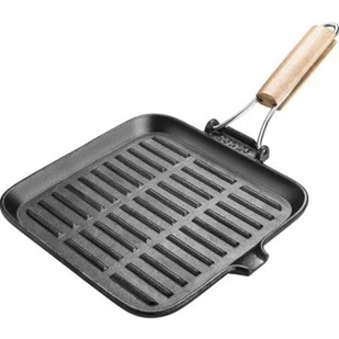 LAMART Patelnia żeliwna 23 cm LT1065 - Patelnie - miniaturka - grafika 1