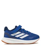 Buty dla dziewczynek - adidas Sneakersy Runfalcon 5 Shoes Kids JP5147 Granatowy - miniaturka - grafika 1