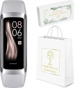 Rubicon RNCE59 Srebrny - Smartband - miniaturka - grafika 1