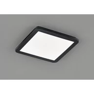 Lampy sufitowe - RL CAMILLUS Czarny mat LED 18W IP44 ściemnialny 3000K Plafon łazienkowy R62931832 - miniaturka - grafika 1
