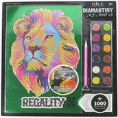 Prace ręczne dla dzieci - Russell Zestaw z kryształkami Lew Level Up - miniaturka - grafika 1