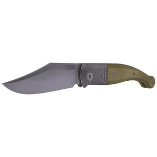 Nóż składany LionSteel Gitano Green Canvas, Satin Blade (GT01 CVG) - Noże - miniaturka - grafika 2
